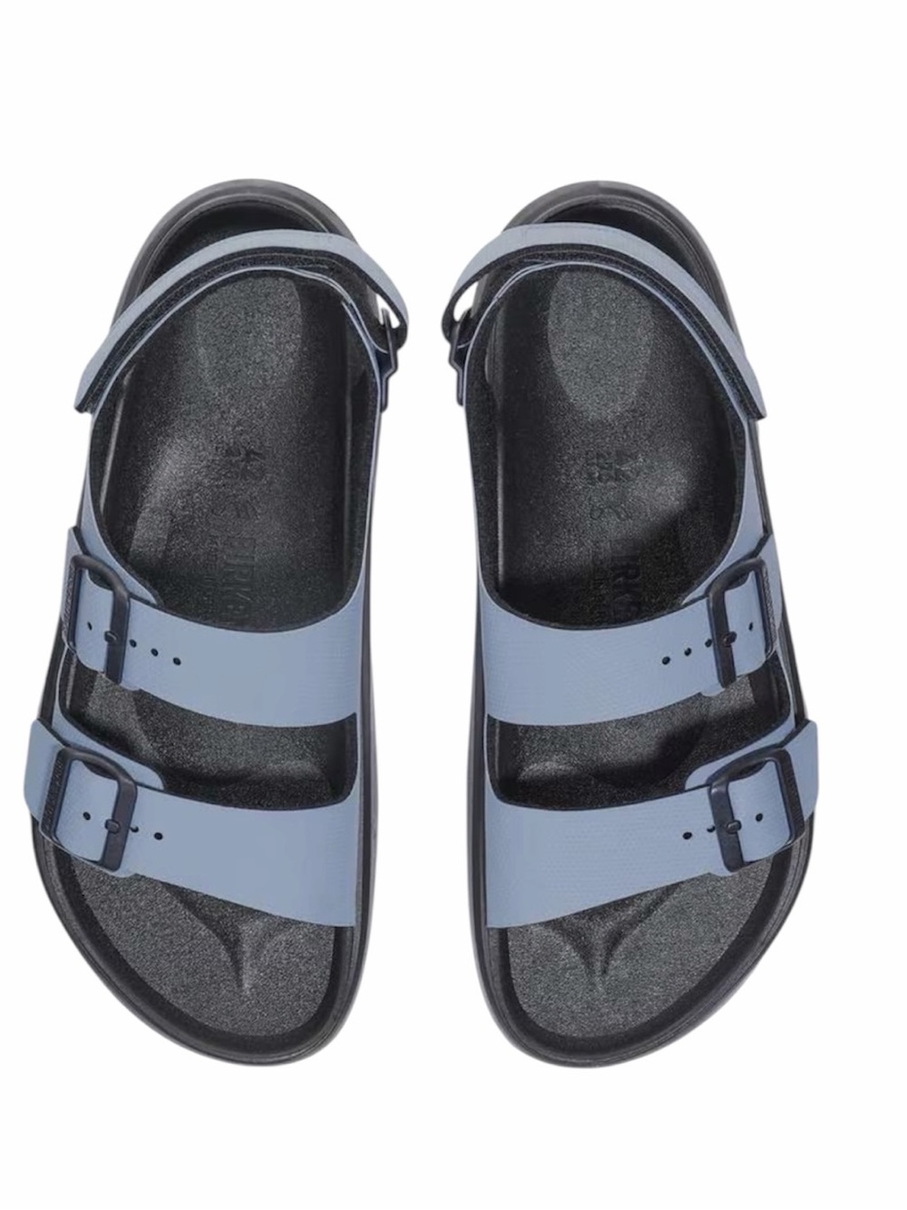 Birkenstock Mogami Terra Blue Double-Buckle Casual Sandals